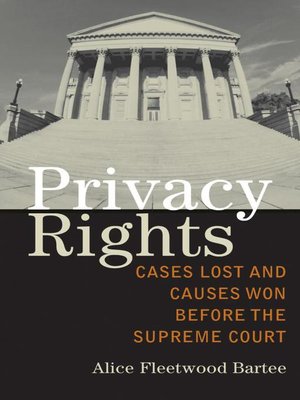 cover image of Privacy Rights